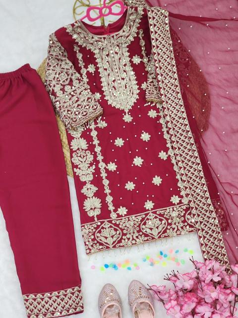 RRK 008 Georgette Kids clothing market in Hyderabad